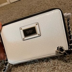 GUESS white crossbody